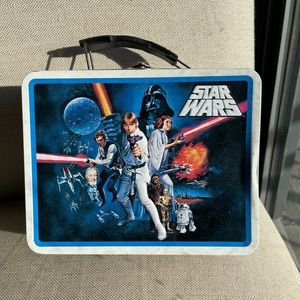 Vintage-inspired Star Wars Tin Box Williams Sonoma lunch box
